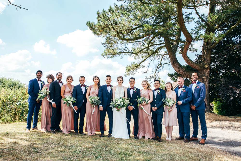 Long Barn Wedding Three Flowers Photography