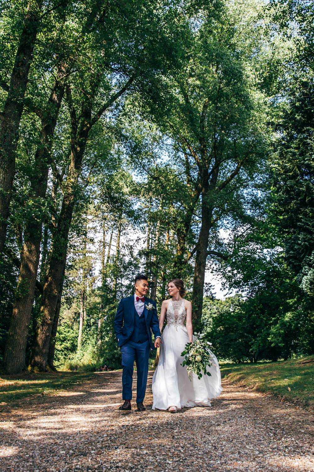 Long Barn Wedding Three Flowers Photography