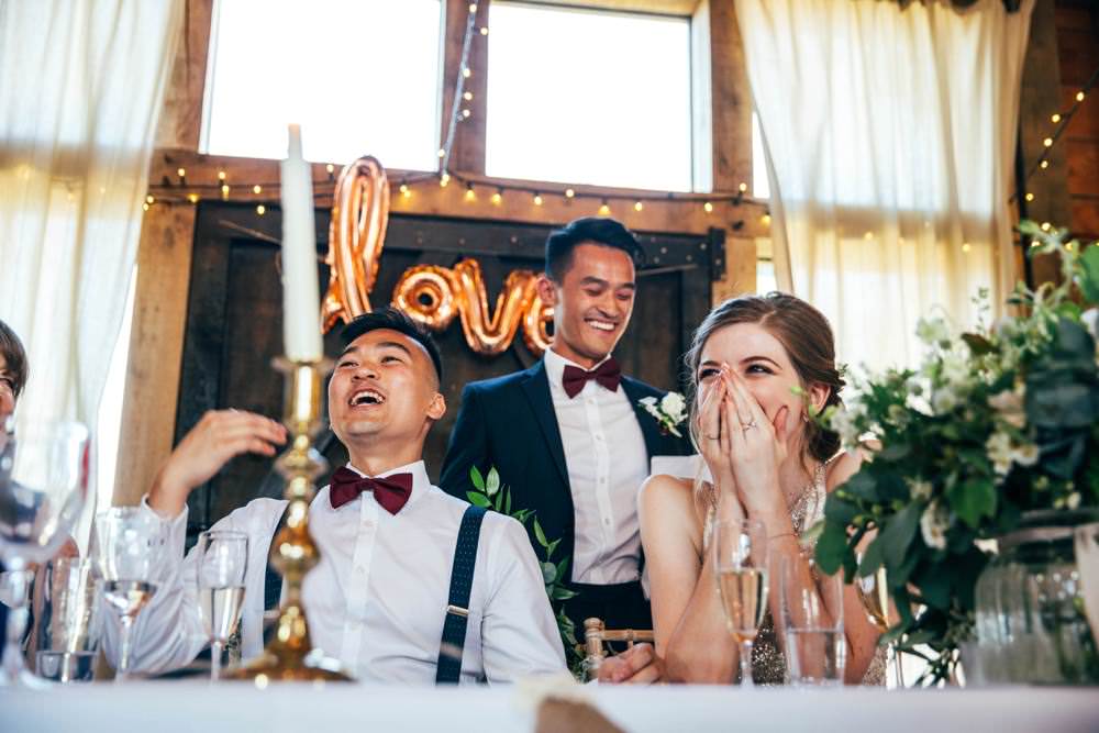 Long Barn Wedding Three Flowers Photography