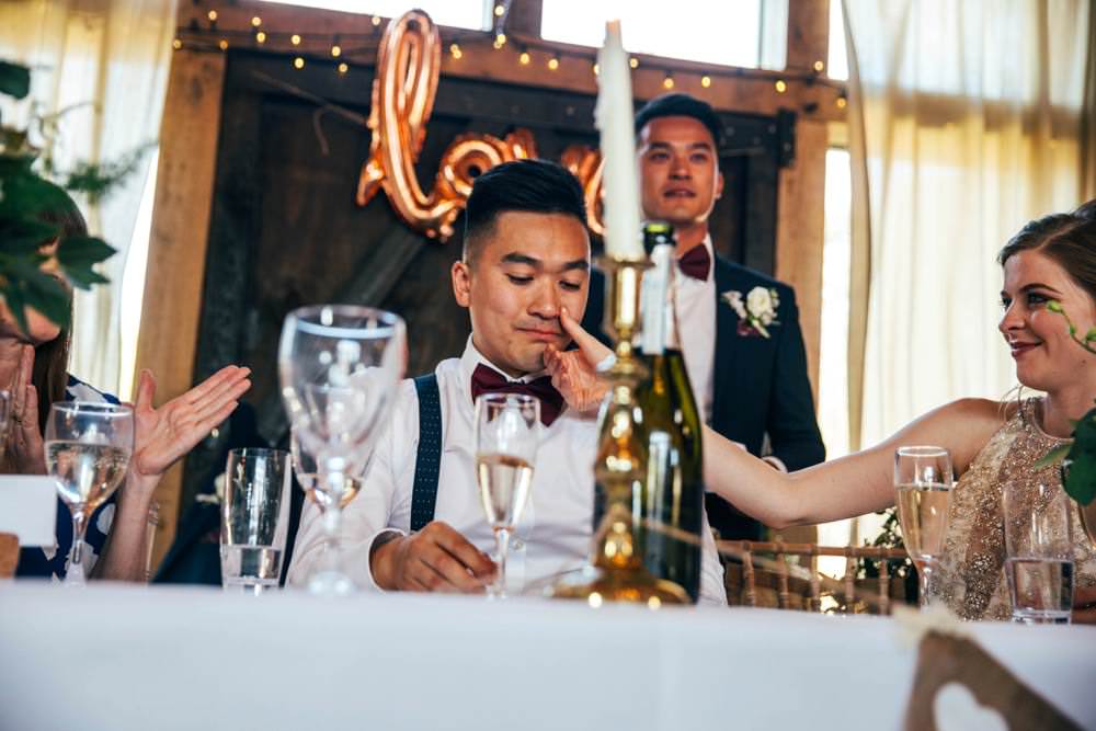 Long Barn Wedding Three Flowers Photography