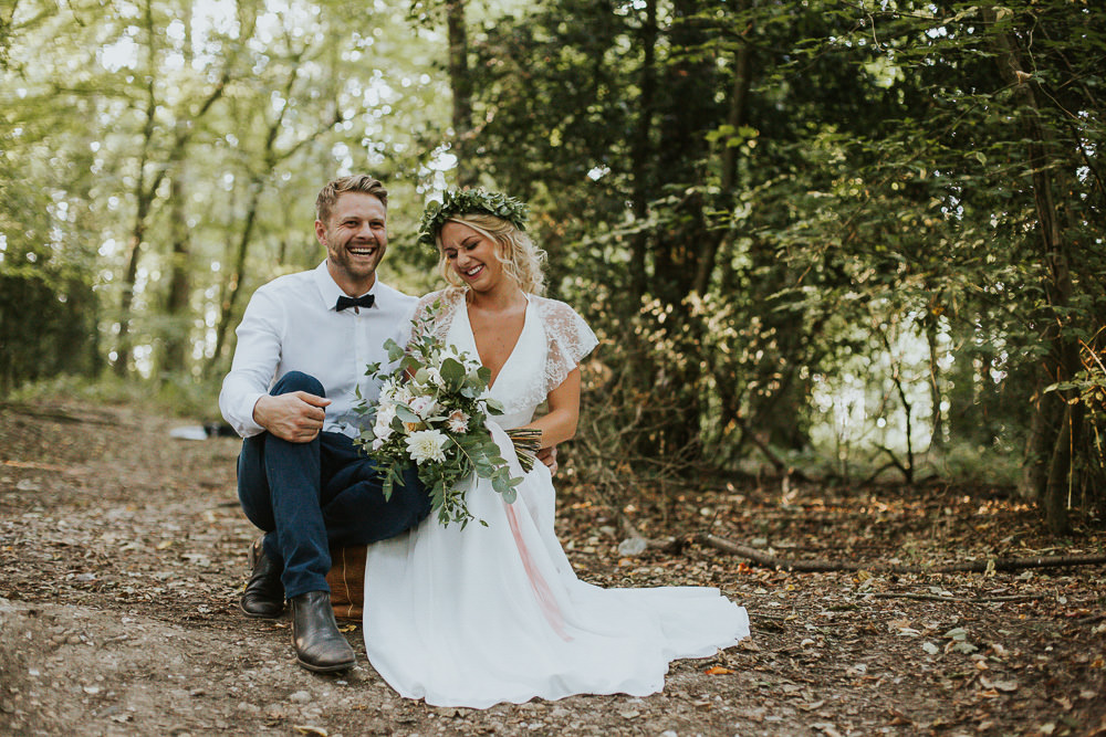 Modern Bohemian Woodland Wedding Ideas Lily Lane Photography