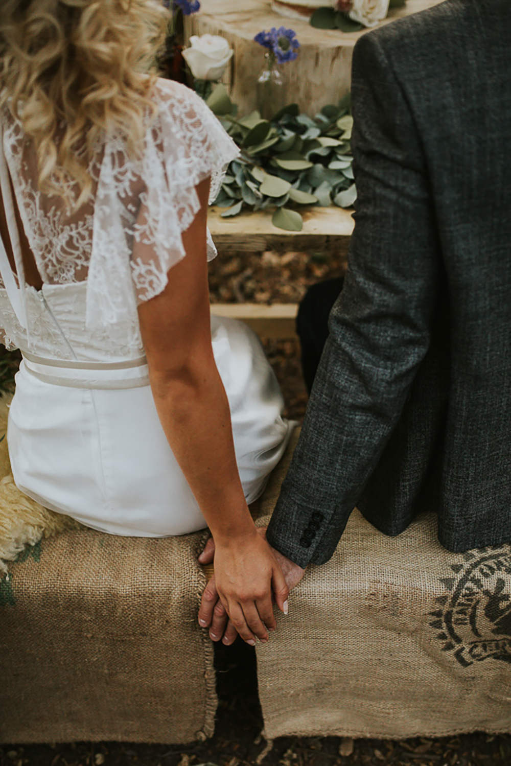 Modern Bohemian Woodland Wedding Ideas Lily Lane Photography