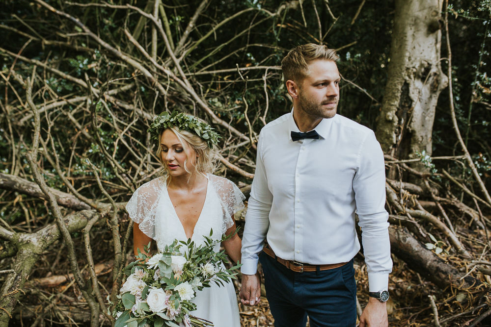 Modern Bohemian Woodland Wedding Ideas Lily Lane Photography