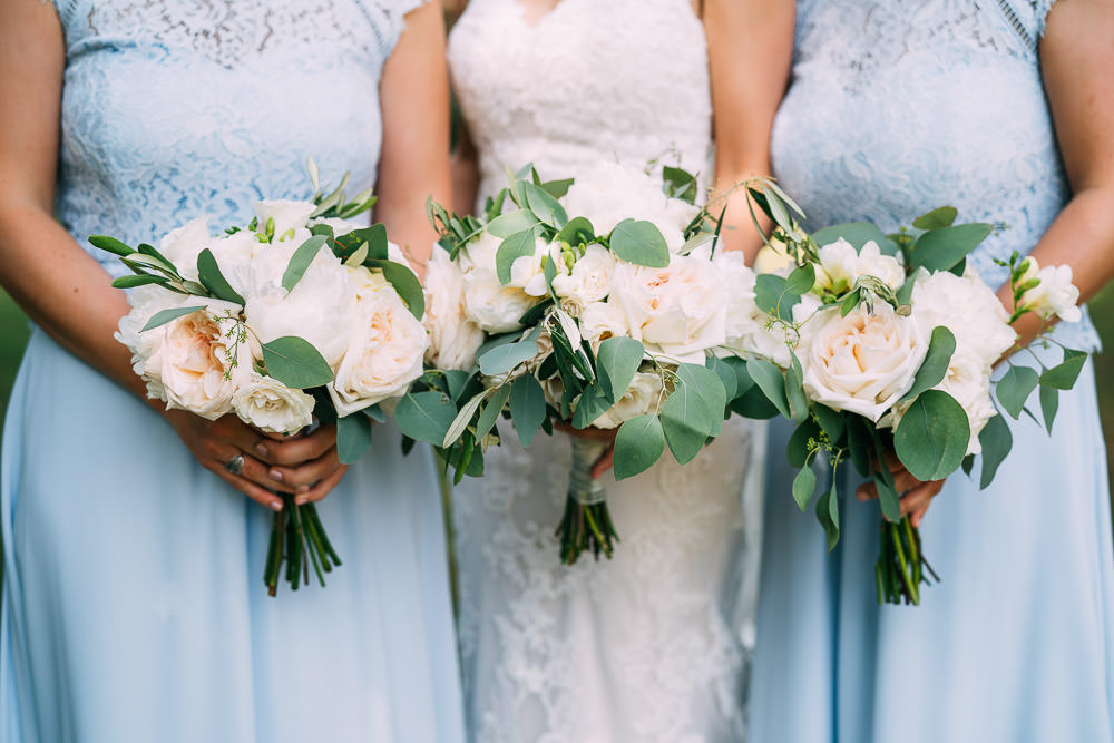 Bouquet Flowers Bride Bridal Greenery Foliage Blush Peony Peonies Roses Old Down Estate Wedding Albert Palmer Photography