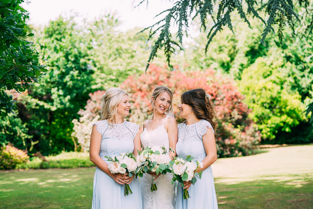 Pale Blue Bridesmaid Dresses Old Down Estate Wedding Albert Palmer Photography