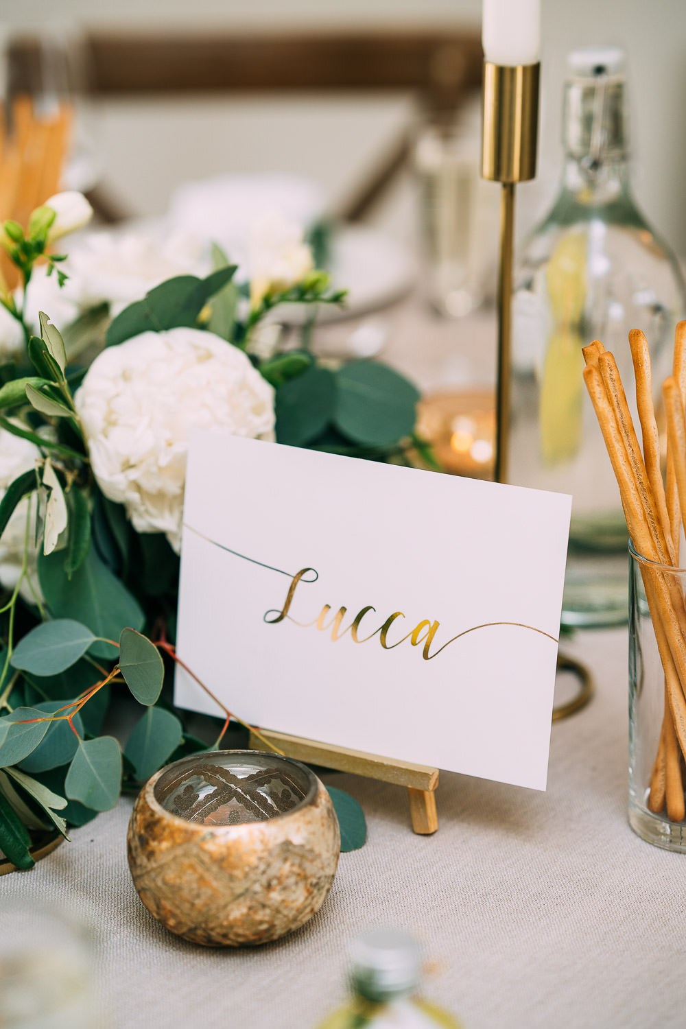 Gold Calligraphy Table Names Old Down Estate Wedding Albert Palmer Photography