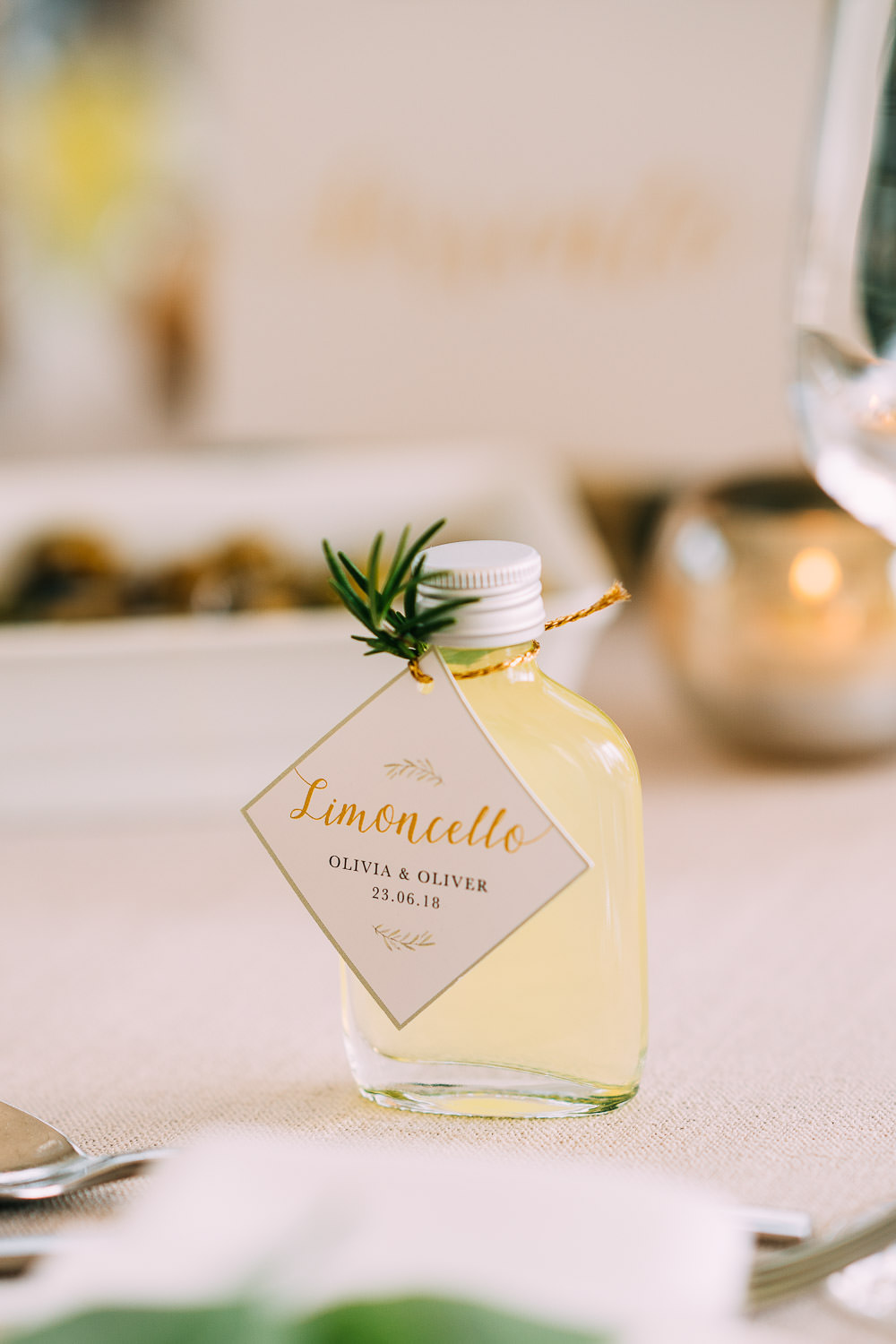 Min Drink Bottle Favours Old Down Estate Wedding Albert Palmer Photography