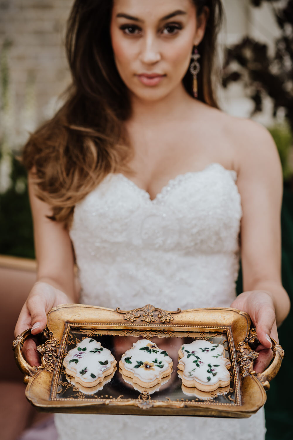 Painted Biscuits Pylewell Park Wedding New Forest Studio