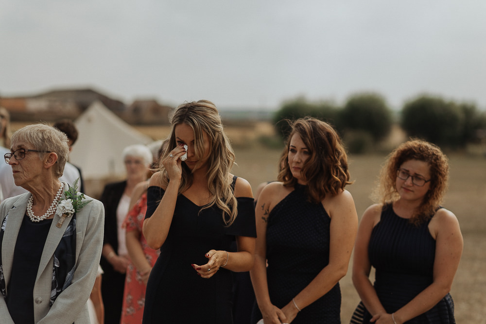 Bridesmaids Dress Dresses Black Riverside Weddings Oxfordshire Yurt Luis Calow Photographer