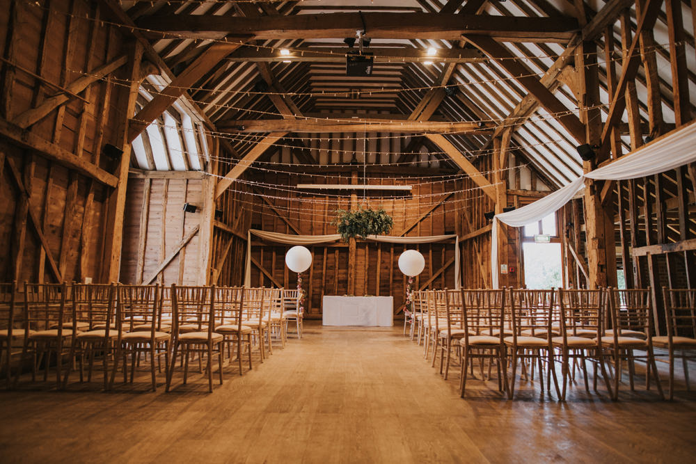 Rustic Barn Ceremony Tewin Bury Farm Wedding Brook Rose Photography