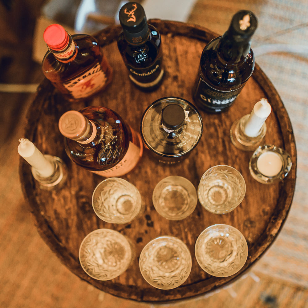 Drinks Cocktails Bar Tipi Garden Wedding Amy Jordison Photography