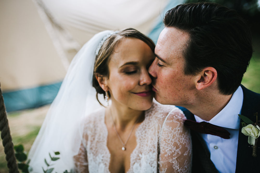 Tipi Garden Wedding Amy Jordison Photography