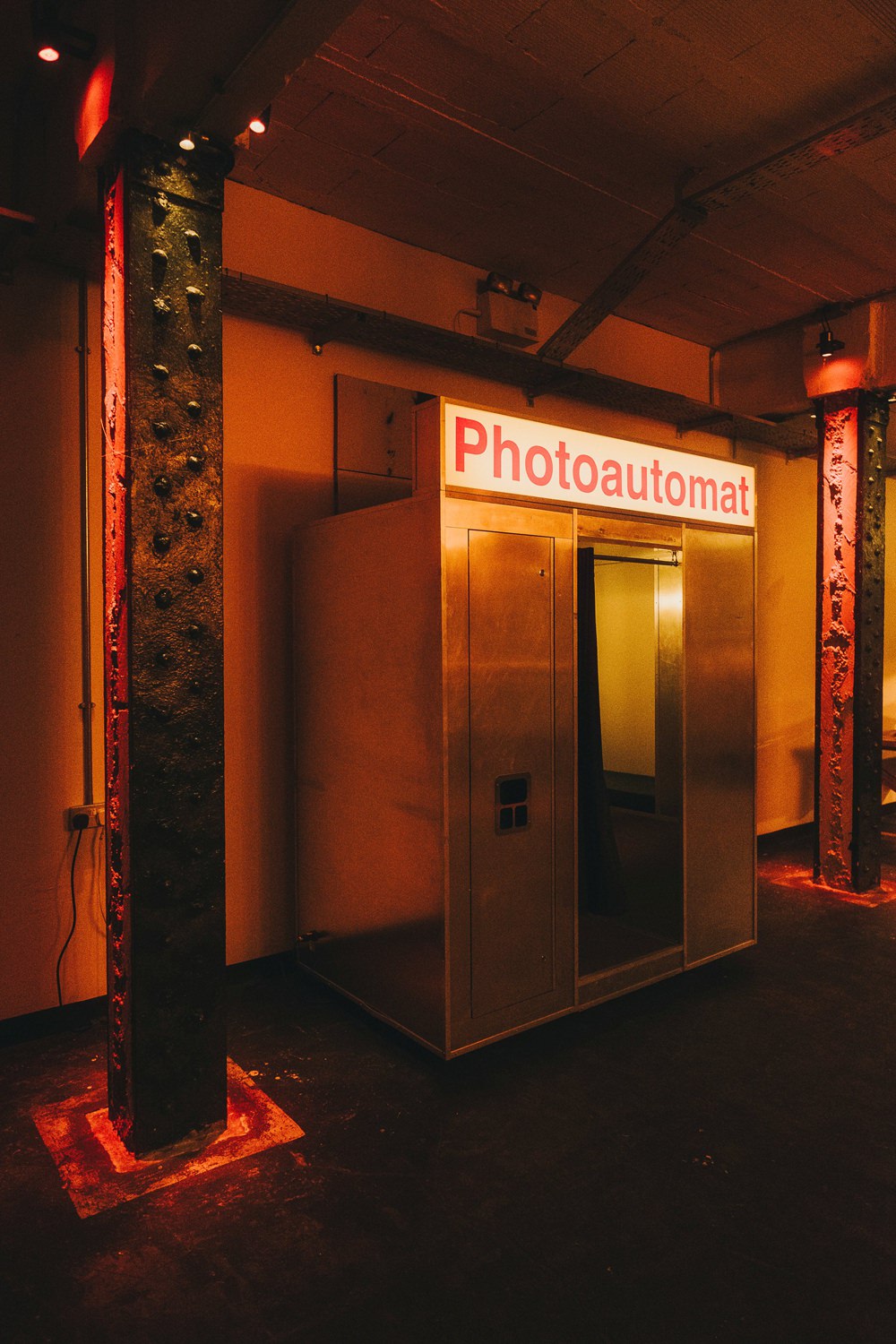 Photobooth Victoria Warehouse Wedding Manchester Kate McCarthy Photography