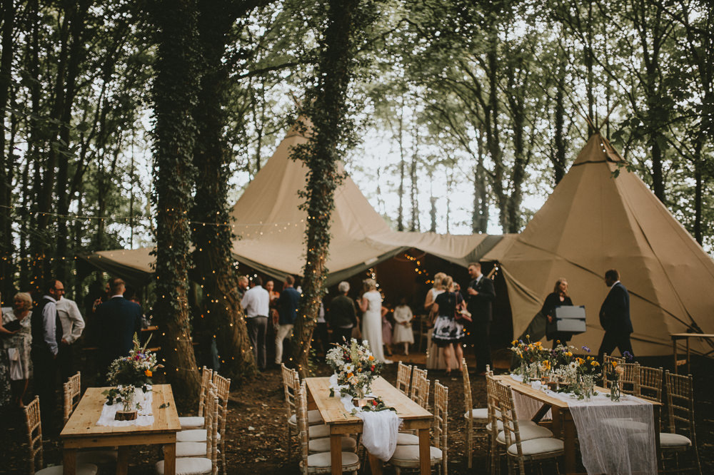 Tipi Woodland Outdoor Applewood Wedding Flawless Photography