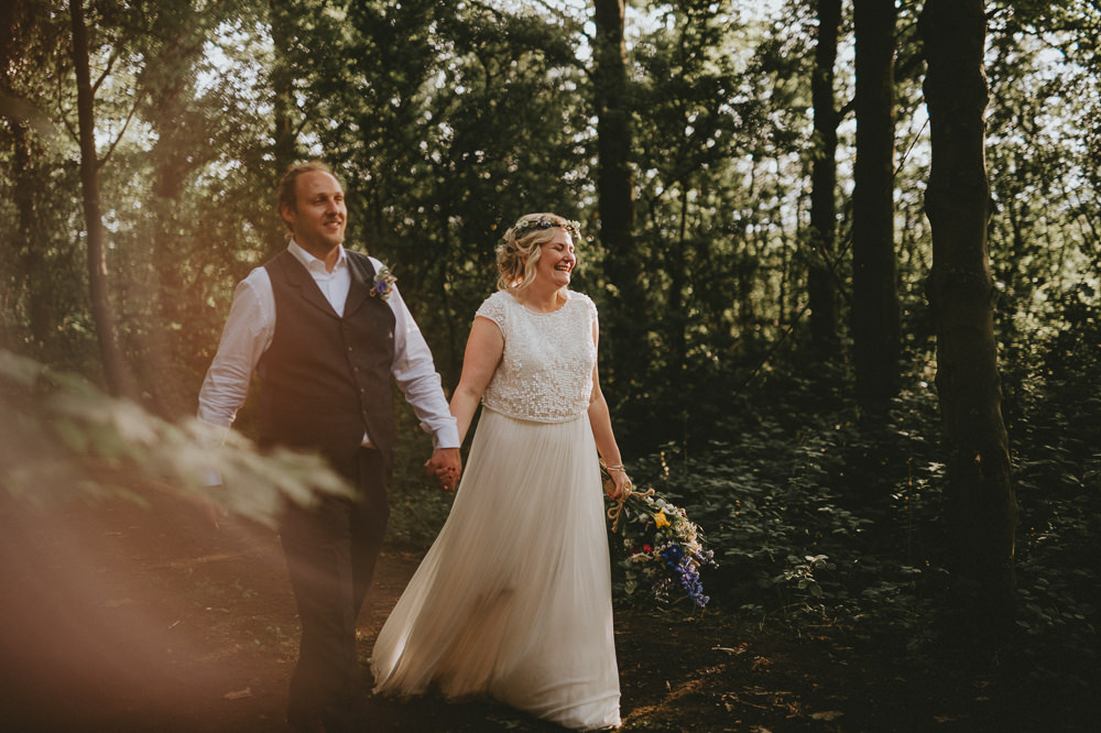 Bride Bridal Separates Dress Gown Catherine Deane Skirt Top Applewood Wedding Flawless Photography