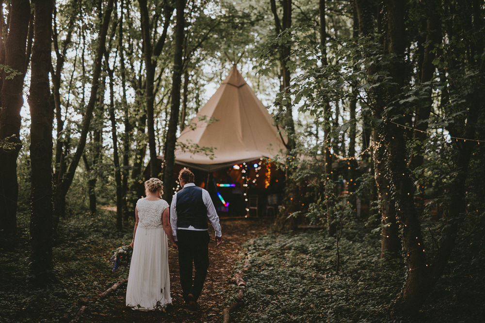 Tipi Woodland Outdoor Applewood Wedding Flawless Photography
