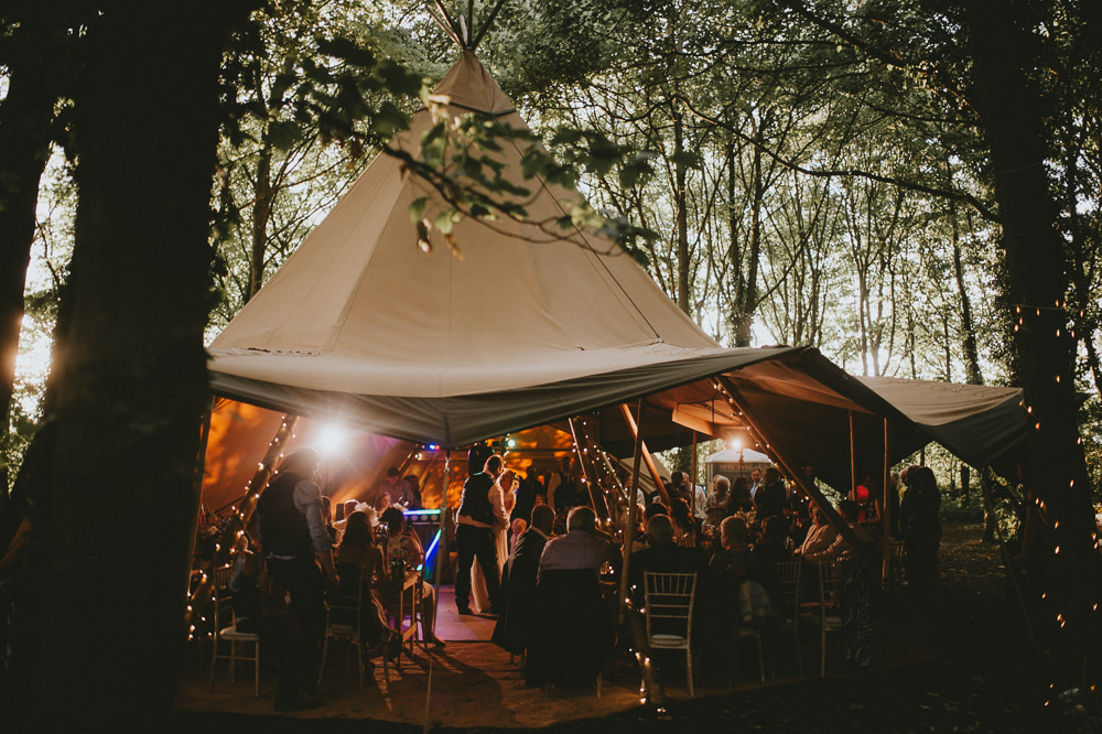 Tipi Woodland Outdoor Applewood Wedding Flawless Photography