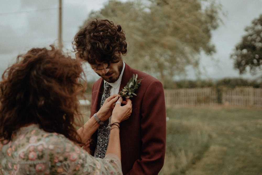Autumn Dark Red Wedding Belle Art Photography