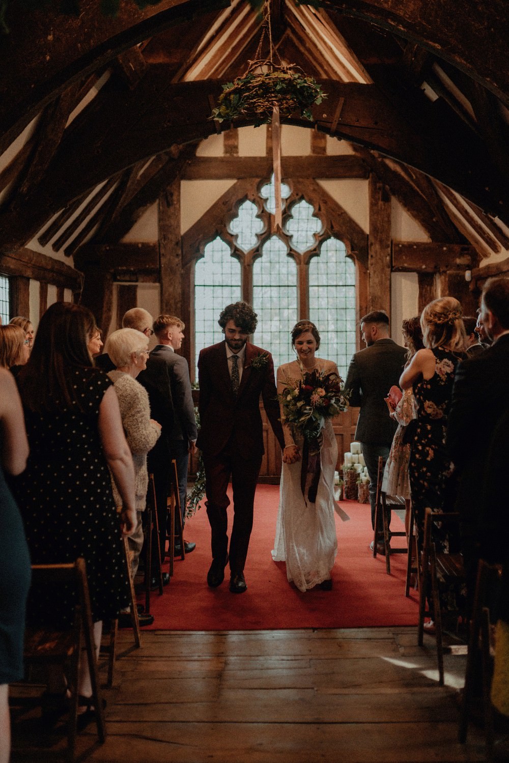 Autumn Dark Red Wedding Belle Art Photography