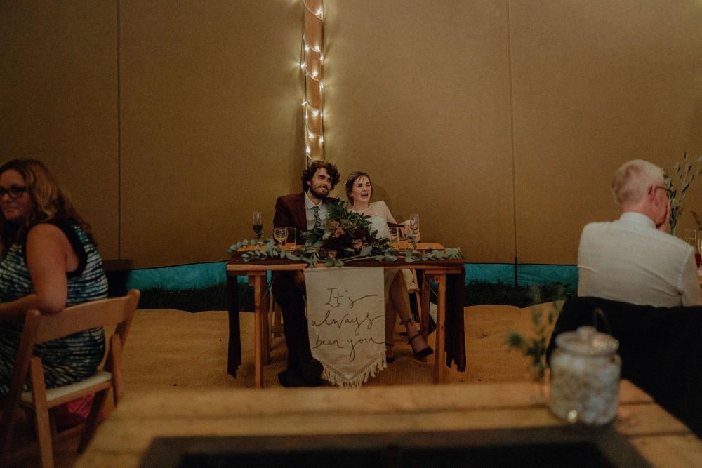 Top Sweetheart Table Greenery Silk Runner Tassel Banner Autumn Dark Red Wedding Belle Art Photography