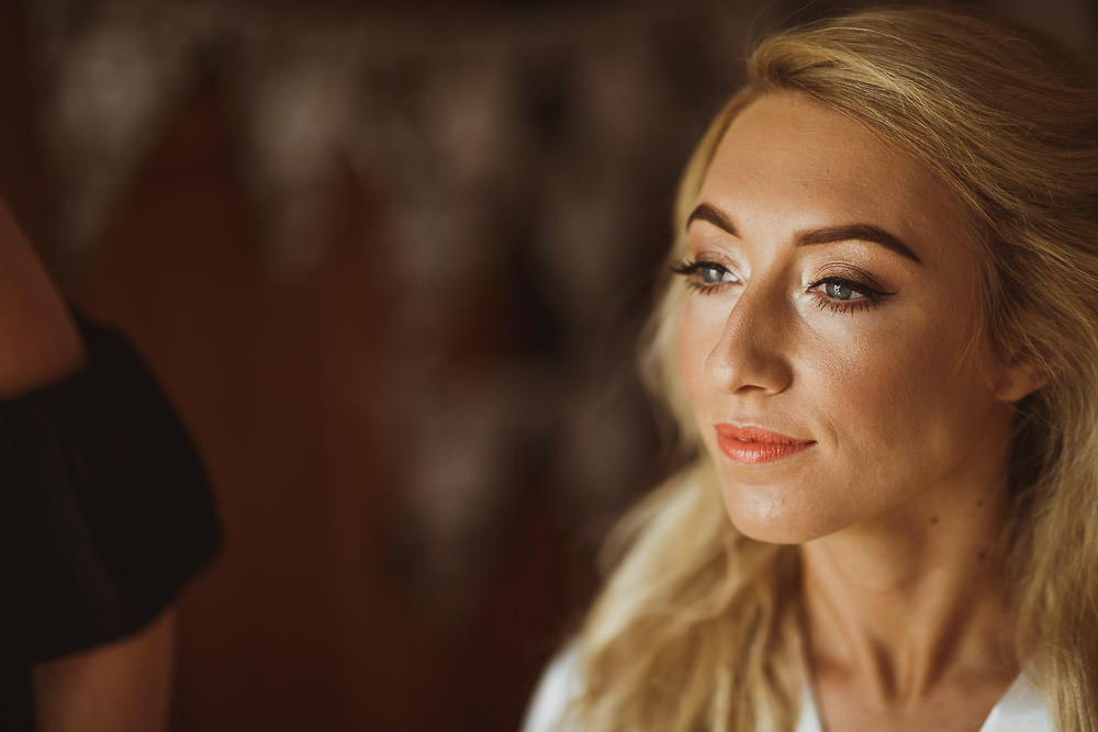 Bride Bridal Make Up Cannon Hall Wedding Neil Jackson Photographic
