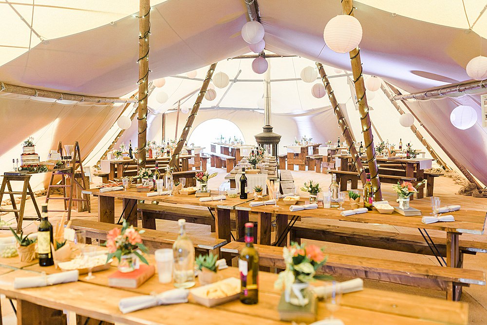 Tipi Decor Lanterns Chiltern Open Air Museum Wedding Terri & Lori Fine Art Photography