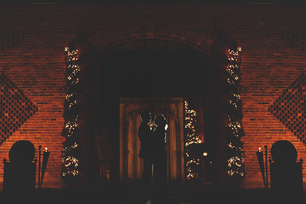 Fairy Lights Christmas Wedding Gareth Newstead Photography