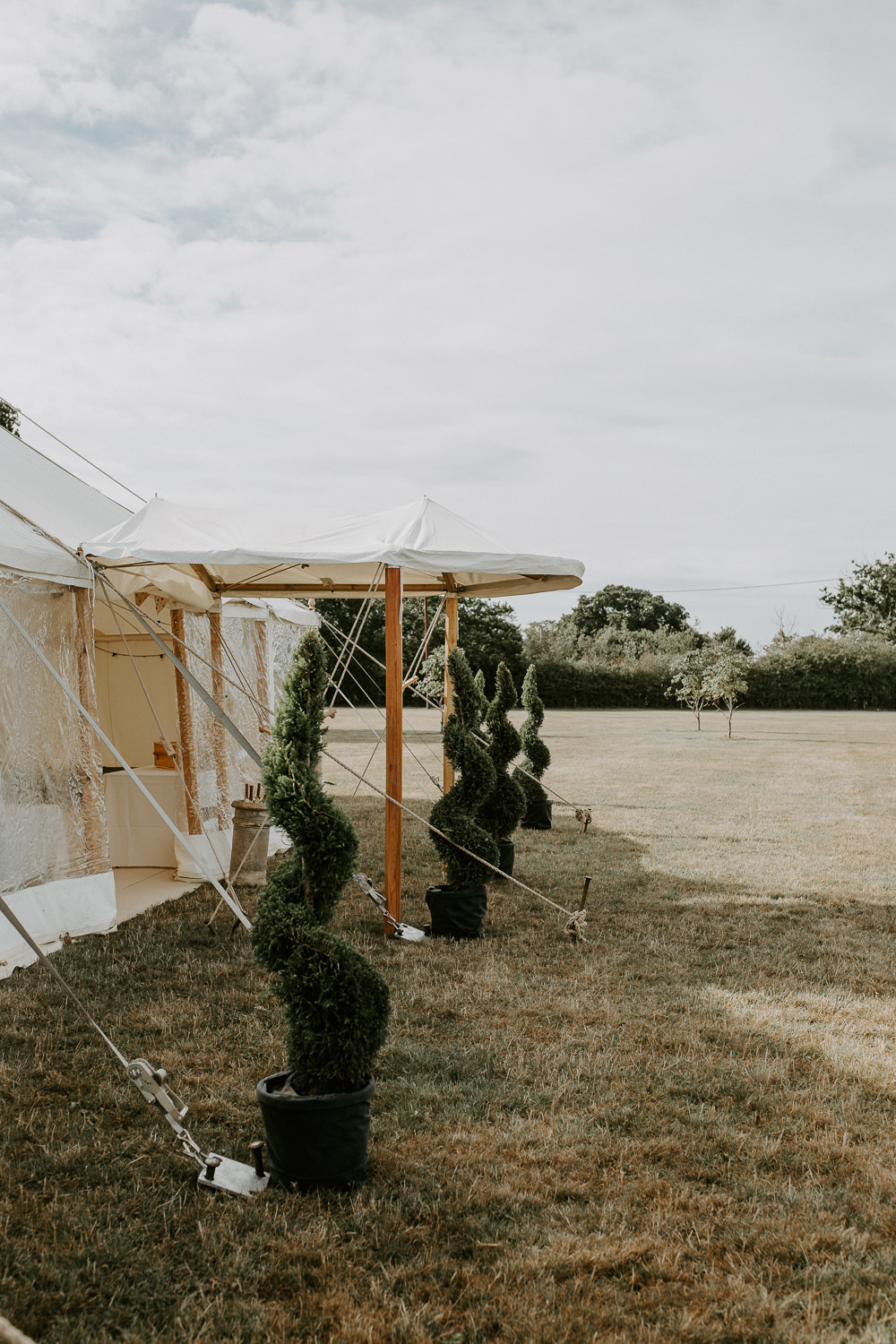 Pole Tent City Cathedral Country Marquee Wedding Siobhan Beales Photography