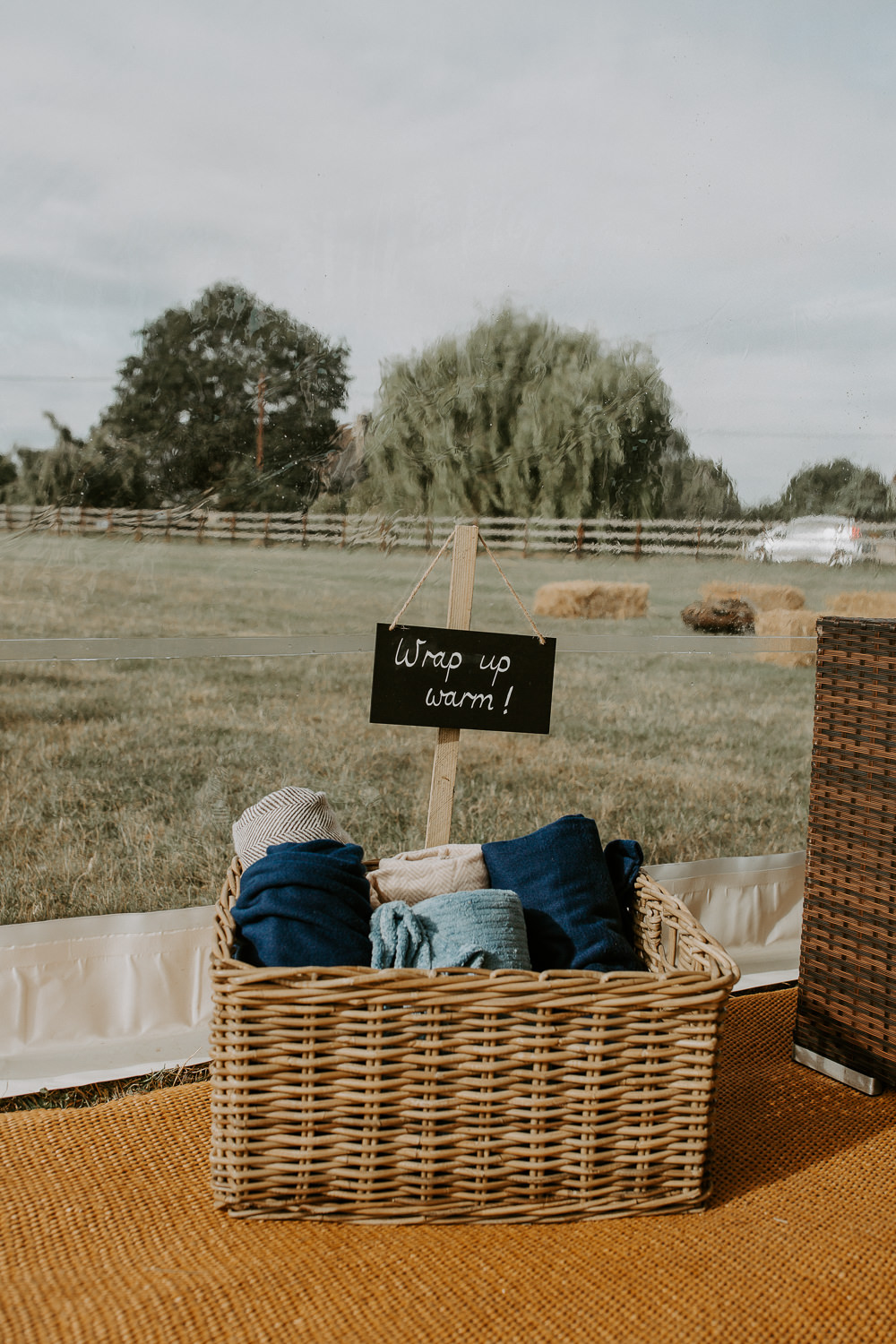 Blanket Basket Hamper City Cathedral Country Marquee Wedding Siobhan Beales Photography
