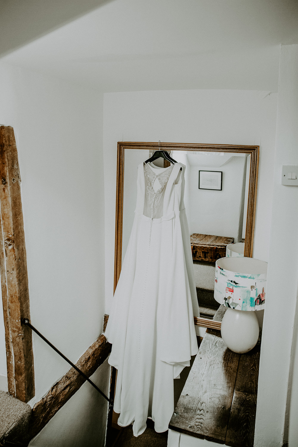 Justin Alexander Dress Gown Bride Bridal Train Veil Illustion Back City Cathedral Country Marquee Wedding Siobhan Beales Photography