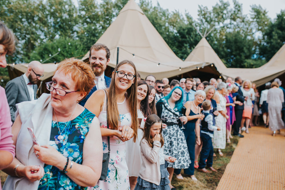 Colourful Tipi Wedding Charlotte Razzell Photography
