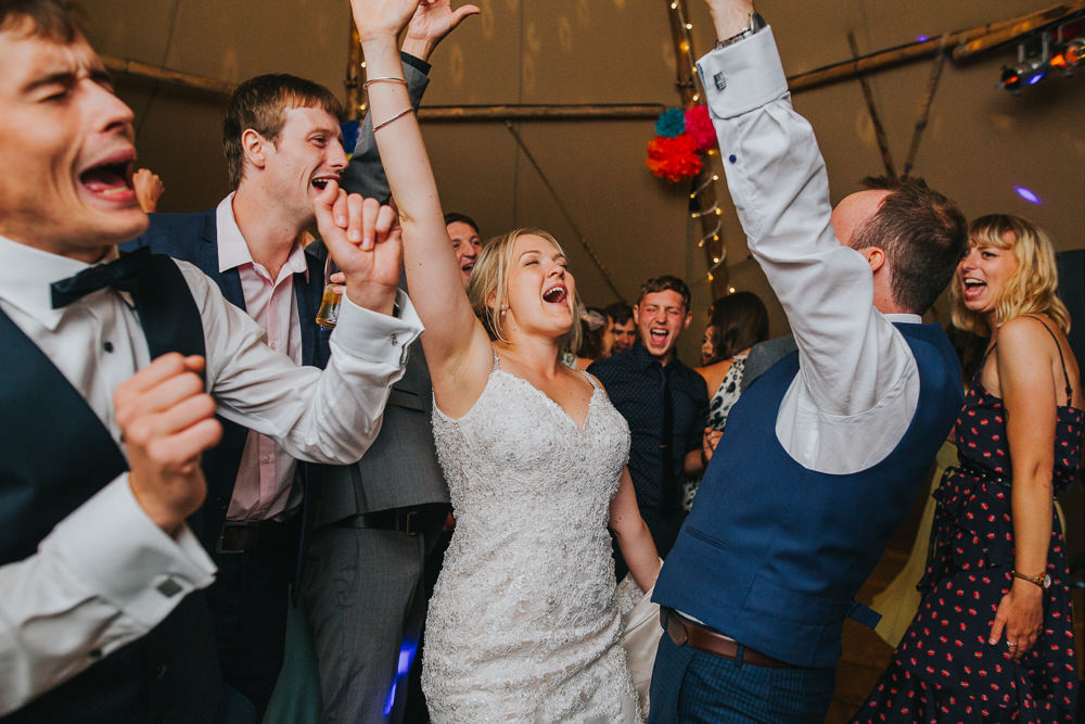 Colourful Tipi Wedding Charlotte Razzell Photography