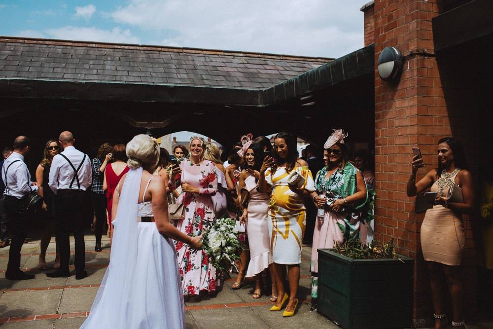 Drenagh House Estate Wedding Monochrome Honey and the Moon Photography