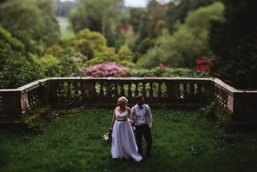 Drenagh House Estate Wedding Monochrome Honey and the Moon Photography