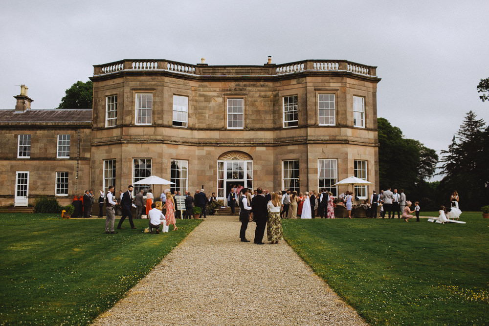 Drenagh House Estate Wedding Monochrome Honey and the Moon Photography
