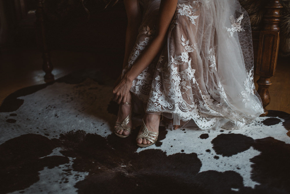 French Alps Folk Boho Mountain Wedding Ideas Katja & Simon Photography