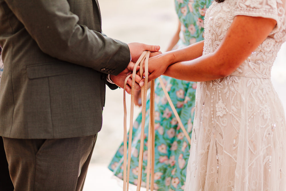 Fun Colourful Festival Camp Wedding Rachel Burt Photography