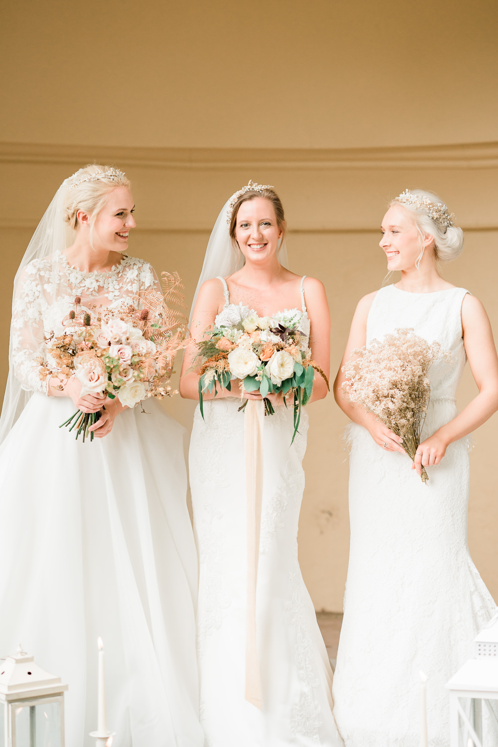 Dress Gown Bride Bridal Fashion Golden Autumnal Wedding Ideas Joanna Briggs Photography
