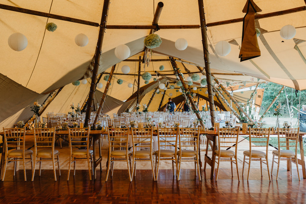 Tipi Paper Lantern Hobbit Hill Wedding Stevie Jay Photography