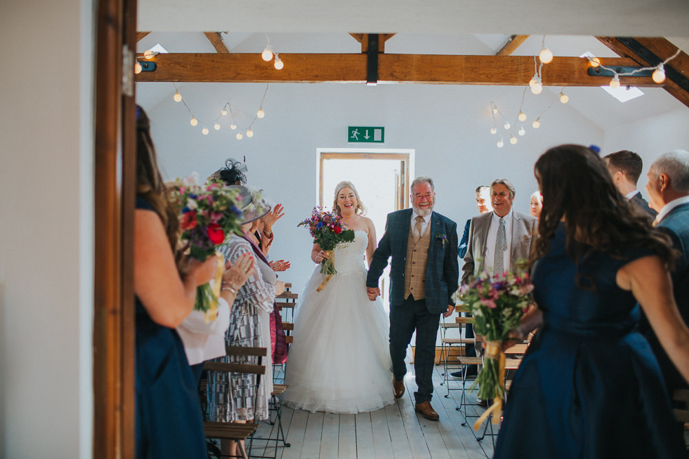 Bride Bridal Dress Gown Sweetheart Neckline Lace Princess A Line Tweed Three Piece Suit Veil Wildflower Meadow Bouquet Minnehaha Events Wedding Lisa Webb Photography