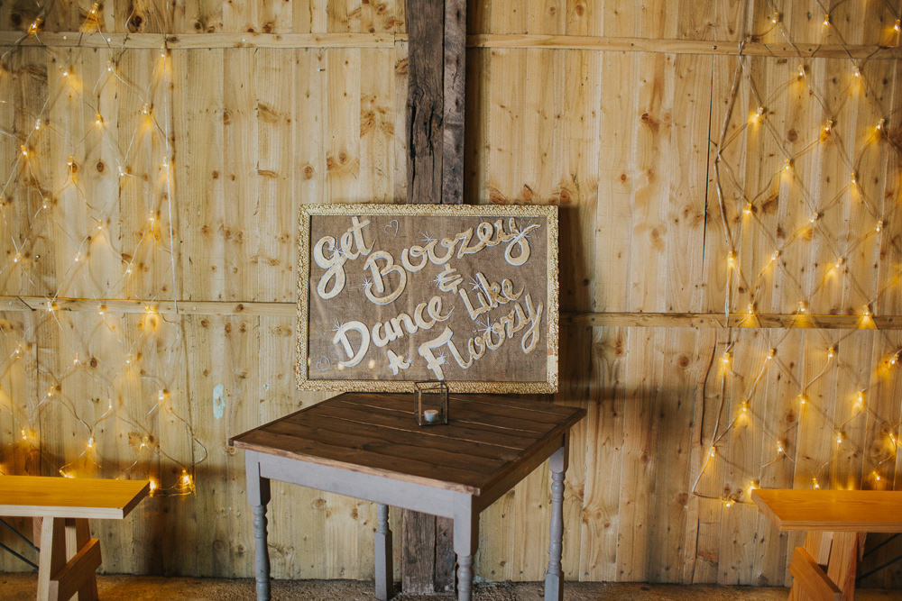 Sign Get Boozy Minnehaha Events Wedding Lisa Webb Photography