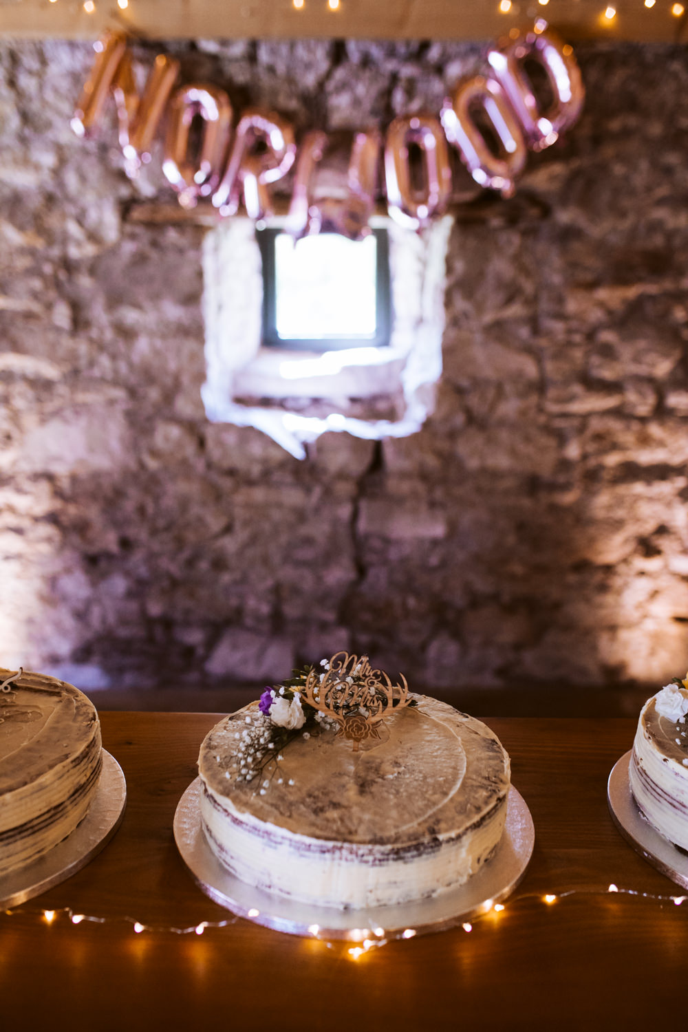 Naked Semi Cake Table Windmill Barn Wedding Pocket Square Photography