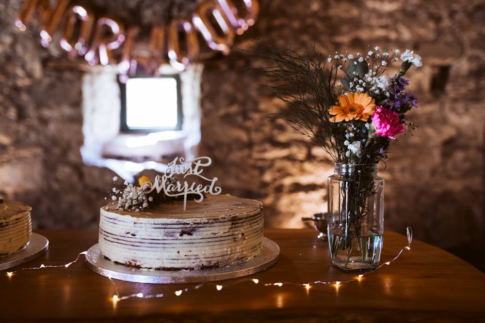 Naked Semi Cake Table Windmill Barn Wedding Pocket Square Photography