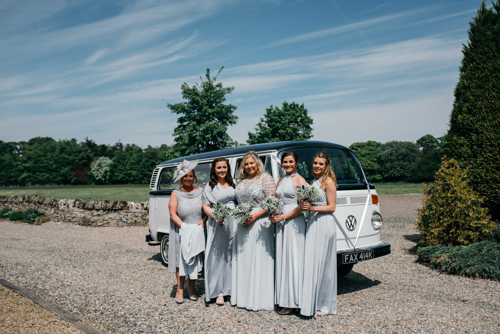 Bridesmaid Dressses Long Maxi Blue Windmill Barn Wedding Pocket Square Photography