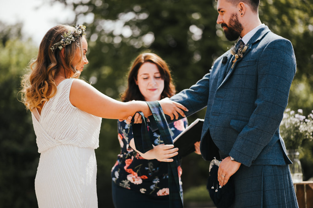 Windmill Barn Wedding Pocket Square Photography