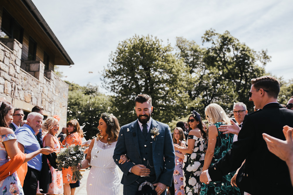 Confetti Throw Windmill Barn Wedding Pocket Square Photography