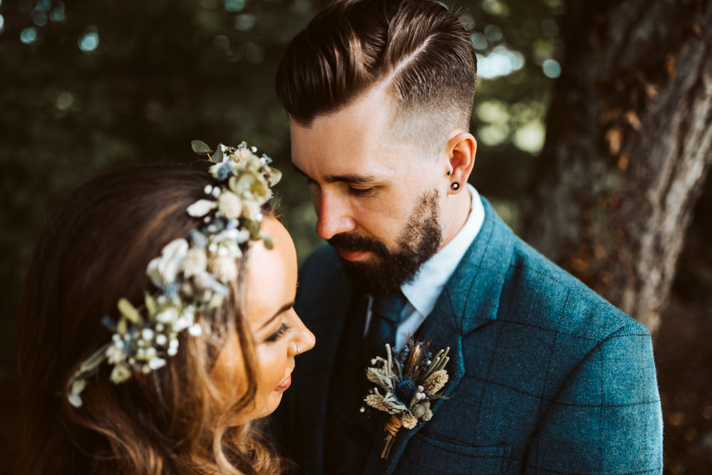 Groom Style Hair Beard Windmill Barn Wedding Pocket Square Photography