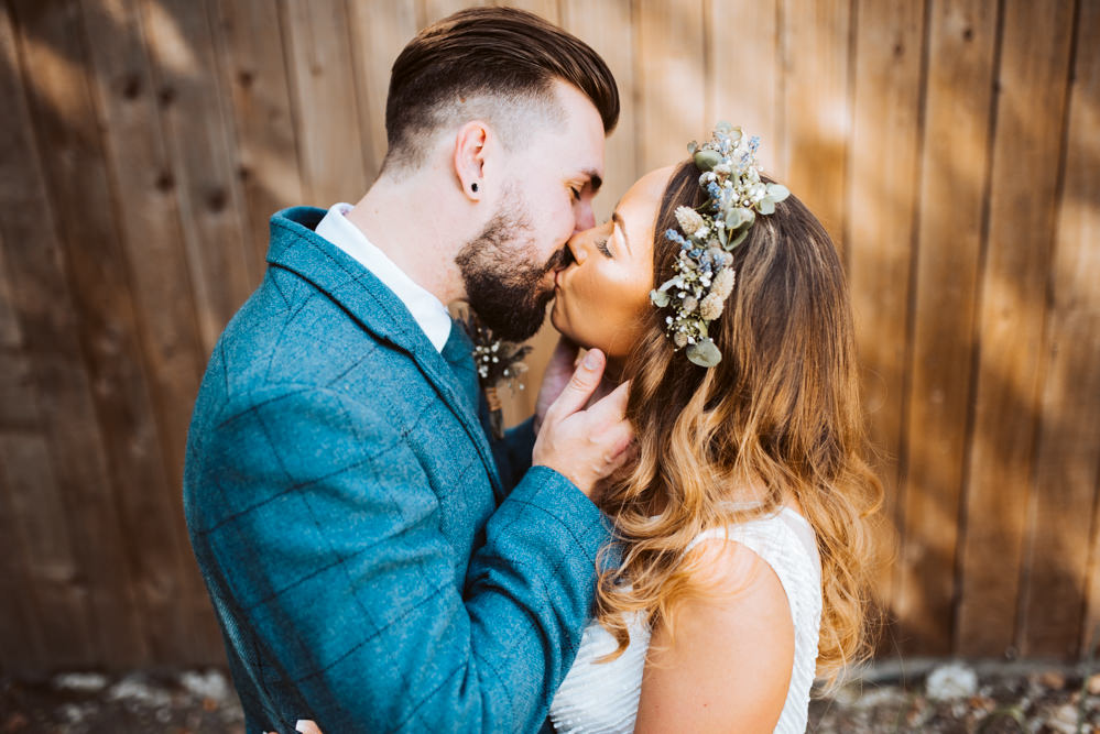 Windmill Barn Wedding Pocket Square Photography