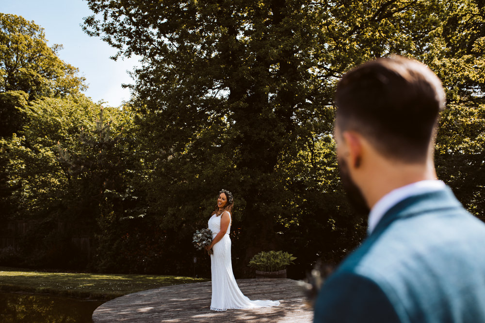 Windmill Barn Wedding Pocket Square Photography
