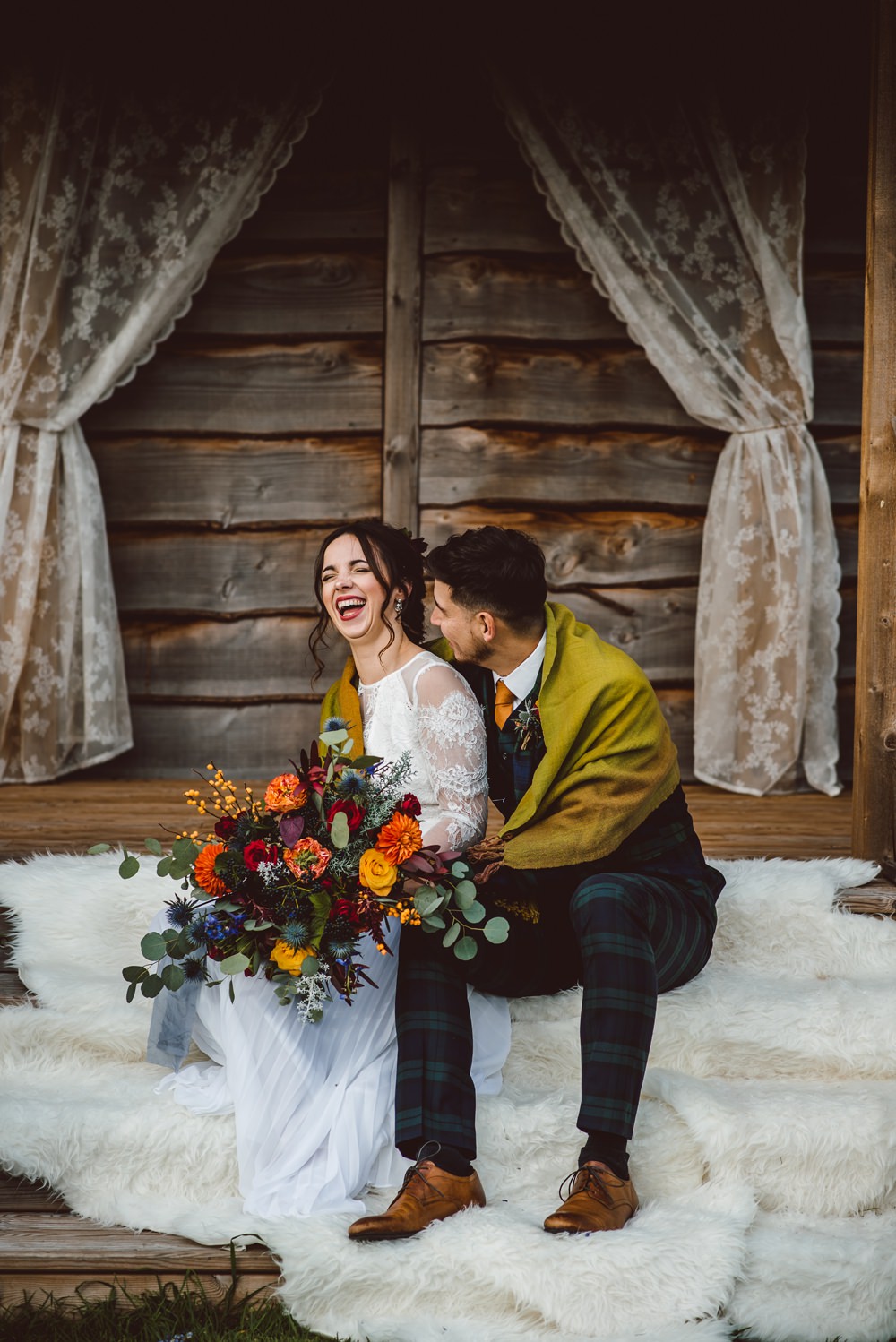 Rustic Christmas Wedding Ideas Dhw Photography